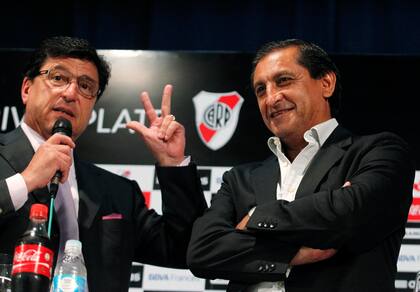 Ramón y Passarella, en la presentación