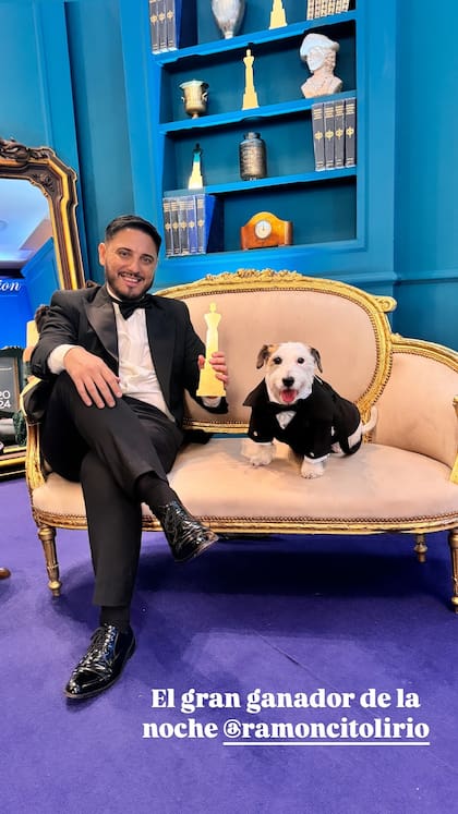 Ramoncito fue tendencia en la noche de los Martín Fierro