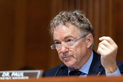 Rand Paul es el impulsor del proyecto de ley (Archivo)