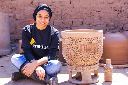 Raowia Lamhar y su invento