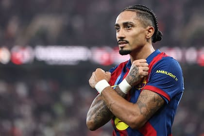 Raphinha brilla en Barcelona y fue clave para ser campeón recientemente de la Supercopa de España