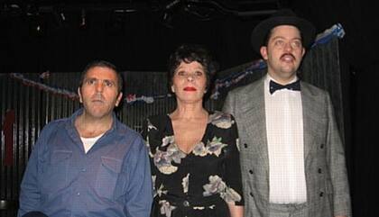 Rápido Nocturno, aire de foxtrot: una de las obras en las que actuó Luis Mazzeo en Alternativa Teatral