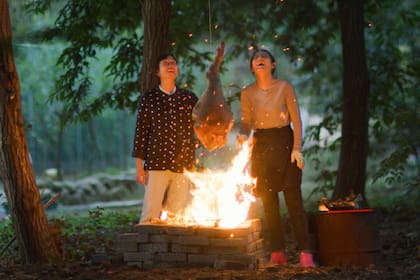 Rapsodia de panza de cerdo coreana