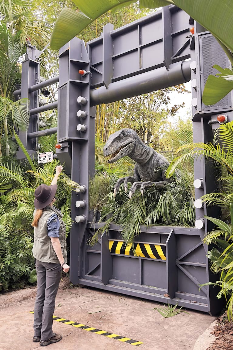 Raptor Encounter en Jurassic Park