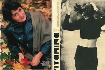 Raquel Gorospe, en los 90. Producciones de moda para revistas y publicidades para grandes marcas.