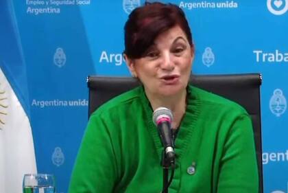 Raquel "Kelly" Olmos, ministra de trabajo, dio detalles sobre las nuevas medidas económicas anunciadas por Sergio Massa este domingo