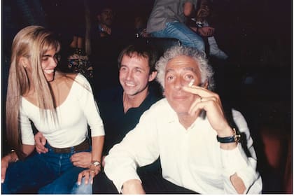 Raquel Mancini, con Federico Schindler y Coppola