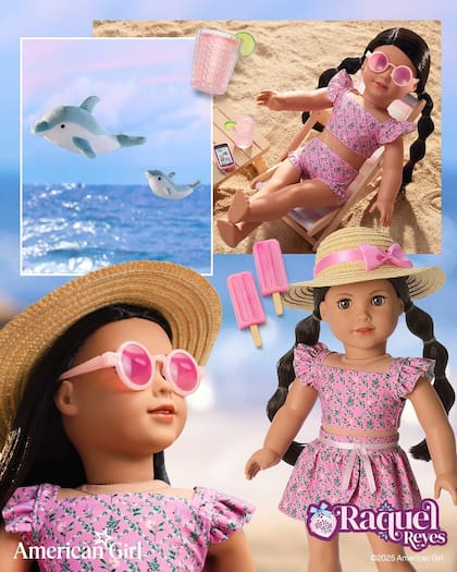 Raquel Reyes representa una niña moderna, divertida y que está orgullosa de sus raíces (Instagram/@americangirlbrand)