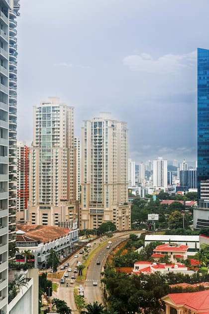 Rascacielos en Punta Pacífica, una de las zonas modernas de la capital.