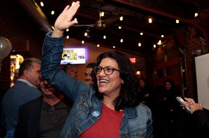 La congresista Rashida Tlaib