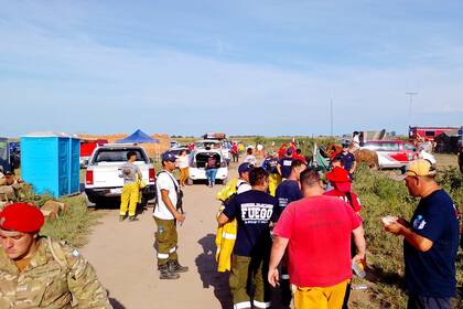 Rastrillaje en Ballesteros Sud