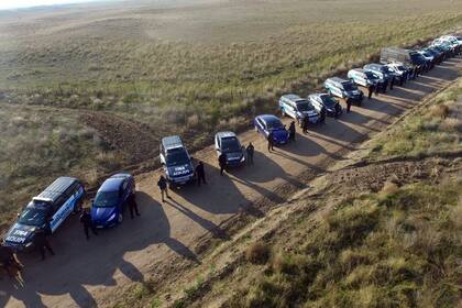 Fuerzas federales hicieron rastrillajes en busca del joven desaparecido