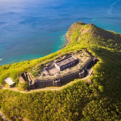 Rastros de la colonia en Guadeloupe.