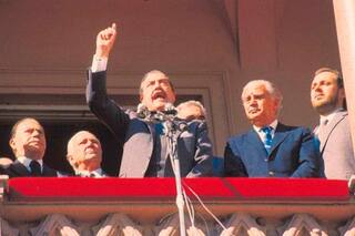 El momento en que el oficialismo y la oposición defendieron juntos la democracia