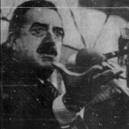 Raúl Alfonsín en su discurso en Trelew en el que trató de "mantequita" a Saúl Ubaldini