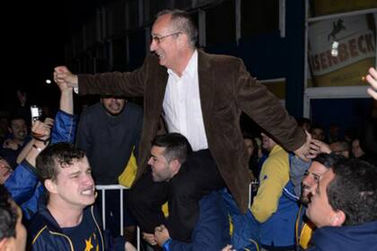 Raúl Broglia festejó antes de tiempo....