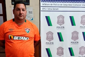 El jefe de la barra brava de Vélez agredió a trompadas al “hombre araña” del tren de la alegría en Villa Gesell