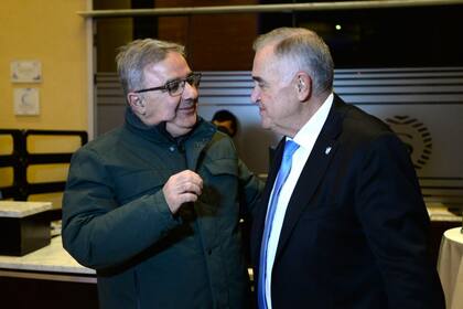 Raúl Jalil (Catamarca) y Osvaldo Jaldo (Tucumán), dos gobernadores a los que la Casa Rosada considera "aliados"