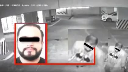 Rautel N fue identificado en un video de seguridad del edificio donde vive cargando el cuerpo de Ariadna López.