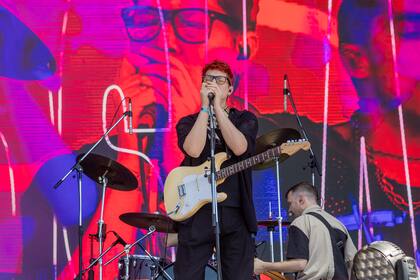 Rayos Láser es la banda de pop-rock cordobesa que se presentó en el escenario Heineken el domingo.