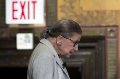 RBG se ha negado reiteradamente al retiro