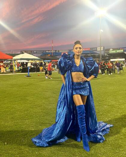 R'bonney ya participa en eventos como Miss USA y sus fotografías aparecen en la cuenta de Instagram que usa la ganadora de cada edición