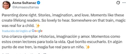 Reacción ante el tuit de J.K. Rowling