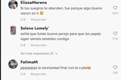 Reacciones al video de Brian en TikTok