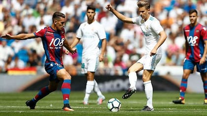 Real Madrid empató en su visita a Levante