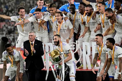Real Madrid se coronó campeón de la Copa del Rey el sábado al derrotar a Osasuna en la definición