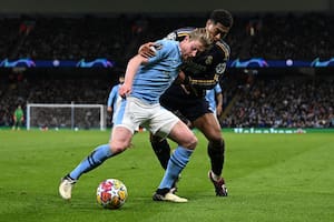 Se rompió el cerco: Manchester City llegó al empate ante Real Madrid con gol de De Bruyne: se juega el alargue