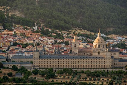 Real Monasterio de San Lorenzo de El Escorial, ubicado a menos de una hora de Madrid.