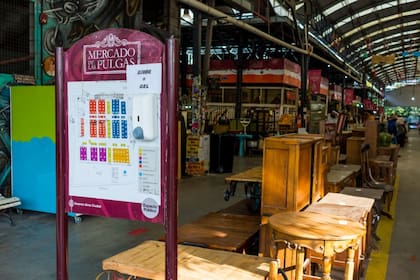 Reapertura parcial del Mercado de las Pulgas