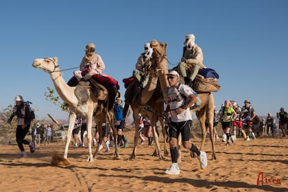 Rearte compitió en la Marathon des Sables, en el Sahara; "En el desierto la solidaridad abunda", cuenta