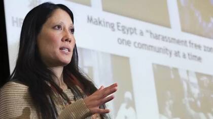 Rebecca Chiao está asesorando a mujeres en otras partes del mundo para que reporten el acsoso callejero