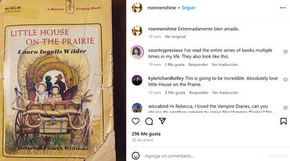 Rebecca Sonnenshine, desde Instagram, revela su nuevo proyecto: una versión renovada de La familia Ingalls.