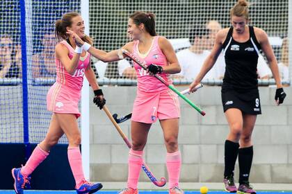 Rebecchi, goleadora de las Leonas