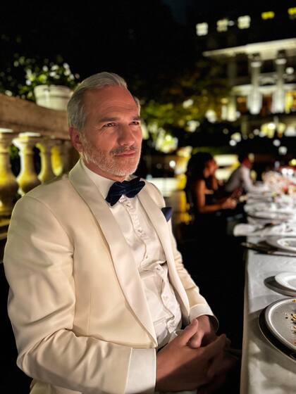 Recién llegado de la ciudad de Nueva York, el arquitecto Javier Iturrioz asistió al cumpleaños de su amigo