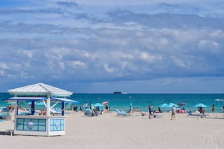 El mapa que muestra las siete playas que están bajo alerta por presencia de heces fecales