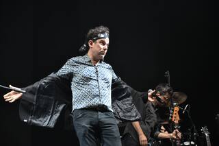 Andrés Calamaro cerró anoche su gira "Cargar la suerte" en el Movistar Arena