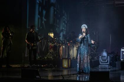 Recital de la carioca Marisa Monte en el teatro Gran Rex