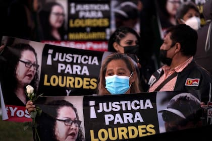 Reclamos en medio de la consternación por el crimen de la periodista Lourdes Maldonado 