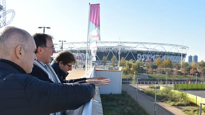 Recorrida por el Parque Olímpico, que en 2012 albergó a unos 16.000 atletas