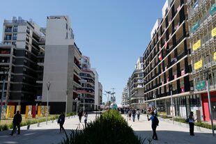 Recorrida por la Villa Olímpica