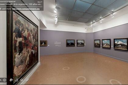 Recorrida virtual y en 360 por el museo Castagnino de Rosario