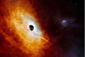 “El lugar más infernal del universo”: así es el enorme agujero negro que devora un sol cada día