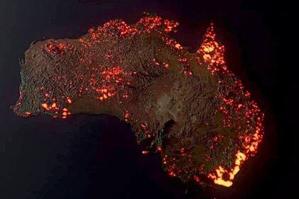 Los incendios en Australia dejaron más de cinco millones de hectáreas arrasadas, 25 muertos, unas 2000 viviendas destruidas y alrededor de 1000 millones de animales muertos.