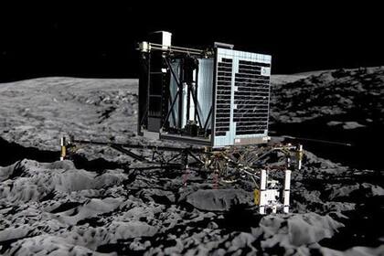 Este hubiese sido el sitio ideal donde el robot debería haberse posado