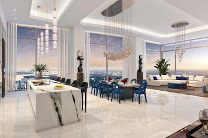 Recreación digital de cómo se verá el Palazzo di Paradiso, en Florida