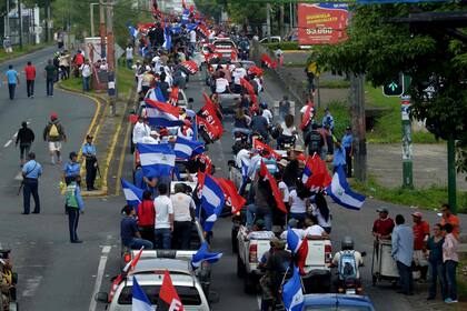 El 13 de julio el presidente Daniel Ortega recorrió las calles de Masaya para celebrar los 39 años del repliegue cuando fue derrocado Anastasio Somoza